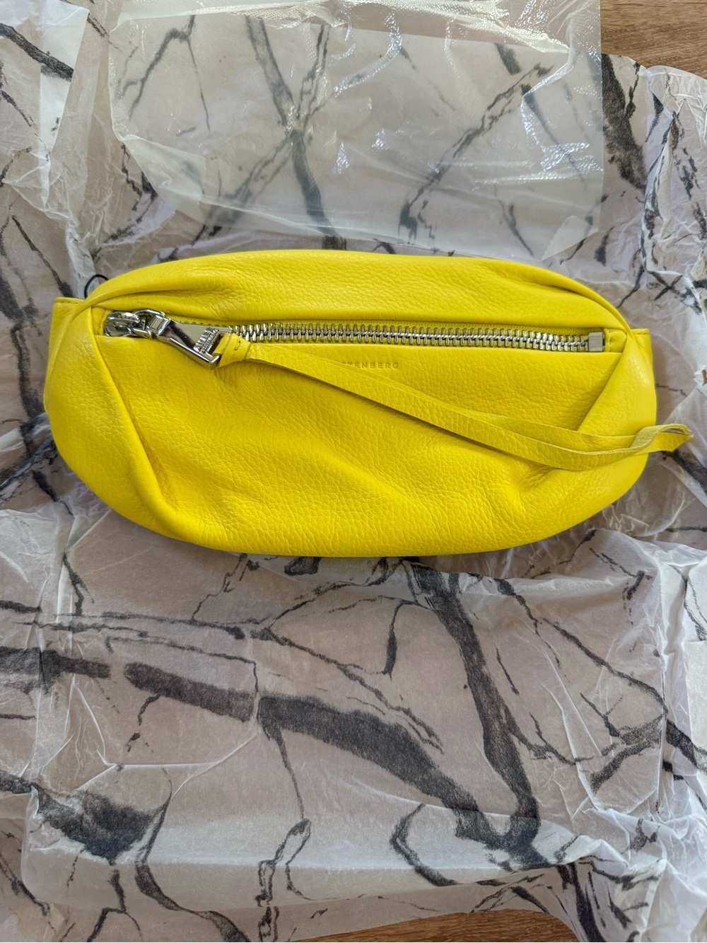 Aimee Kestenberg Milan Bag in Lemon NWT